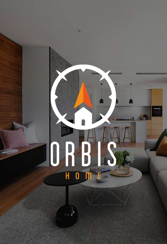 Logotype d'Orbis Home réalisé par TMKL