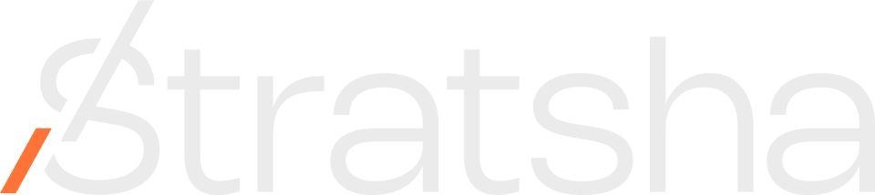 Logo de l'agence de communication digitale Stratsha, à Genève